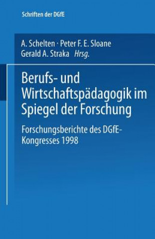 Carte Berufs- Und Wirtschaftspadagogik Im Spiegel Der Forschung Andreas Schelten