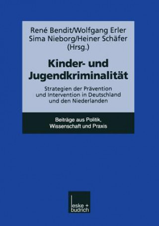 Könyv Kinder- Und Jugendkriminalit t René Bendit