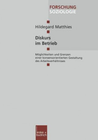 Carte Diskurs Im Betrieb Hildegard Matthies