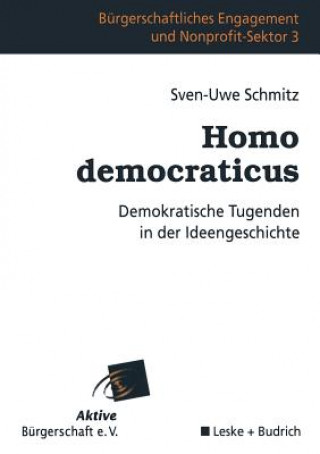 Kniha Homo Democraticus Sven-Uwe Schmitz