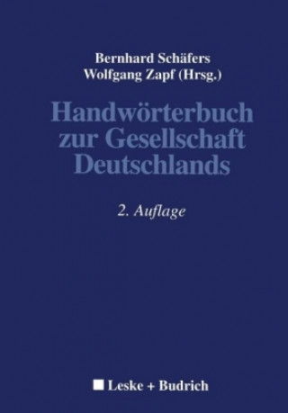 Carte Handwörterbuch zur Gesellschaft Deutschlands Bernhard Schäfers