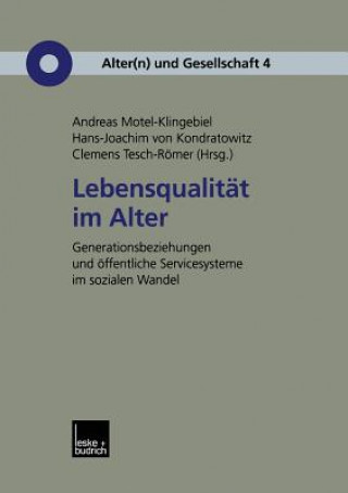 Könyv Lebensqualit t Im Alter Andreas Motel-Klingebiel