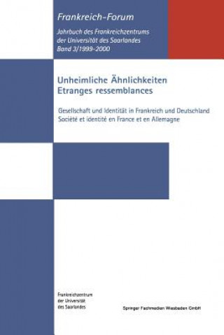 Książka Unheimliche  hnlichkeiten / Etranges Ressemblances Bernhard Kramann