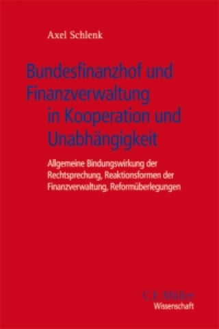 Carte Bundesfinanzhof und Finanzverwaltung in Kooperation und Unabhängigkeit Axel Schlenk