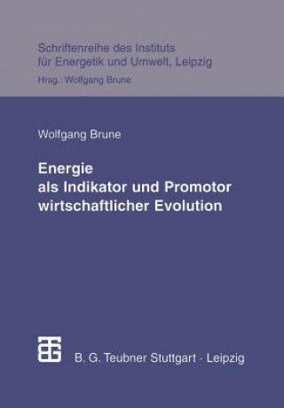 Kniha Energie als Indikator und Promotor wirtschaftlicher Evolution Wolfgang Brune