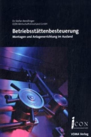 Kniha Betriebsstättenbesteuerung Stefan Bendlinger