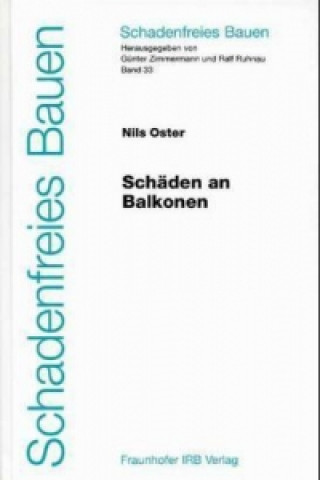 Kniha Schäden an Balkonen Nils Oster