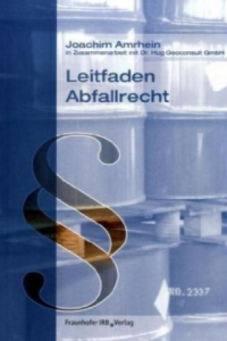 Könyv Leitfaden Abfallrecht Joachim Amrhein
