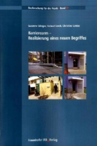 Knjiga Barrierearm - Realisierung eines neuen Begriffes Susanne Edinger