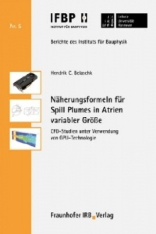 Könyv Näherungsformeln für Spill Plumes in Atrien variabler Größe. Hendrik C. Belaschk