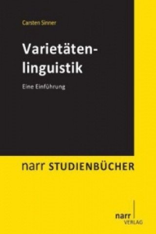 Book Varietätenlinguistik Carsten Sinner