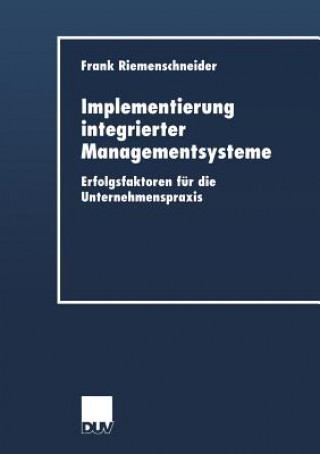Carte Implementierung integrierter Managementsysteme Frank Riemenschneider