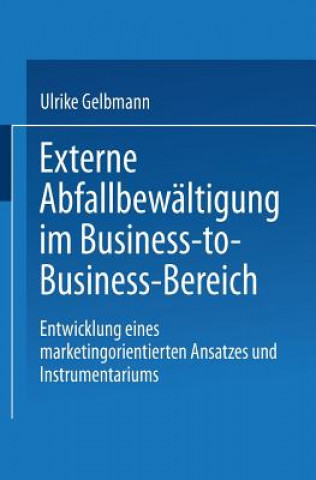 Book Externe Abfallbewaltigung Im Business-To-Business-Bereich Ulrike Gelbmann