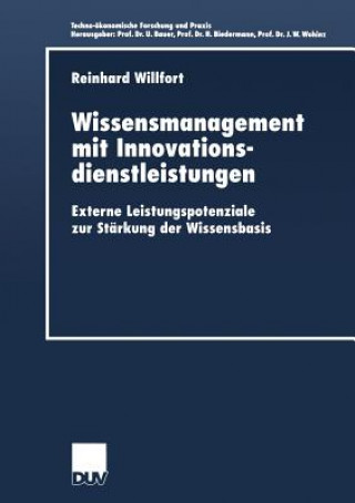 Книга Wissensmanagement Mit Innovationsdienstleistungen Reinhard Willfort