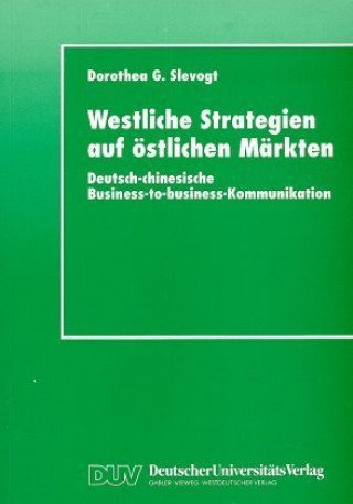 Book Westliche Strategien auf östlichen Märkten Dorothea G. Slevogt