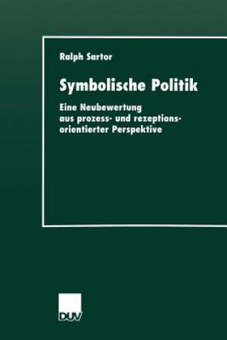 Książka Symbolische Politik Ralph Sartor