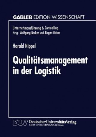 Kniha Qualitatsmanagement in der Logistik Harald Nippel