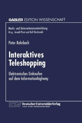 Книга Interaktives Teleshopping Peter Rohrbach