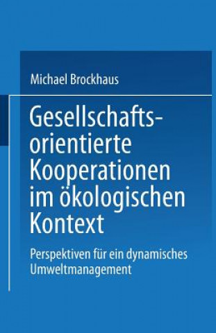 Könyv Gesellschaftsorientierte Kooperationen Michael Brockhaus