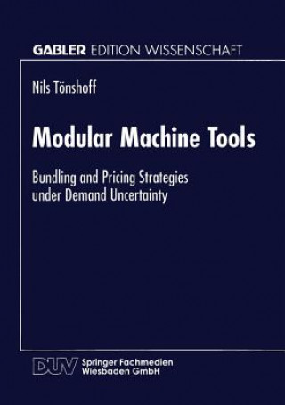 Knjiga Modular Machine Tools Nils Tönshoff