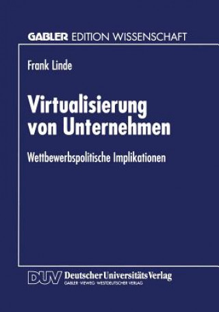 Książka Virtualisierung Von Unternehmen Frank Linde