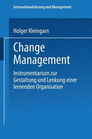 Kniha Change Management Holger Kleingarn