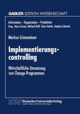 Książka Implementierungscontrolling Markus Grimmeisen