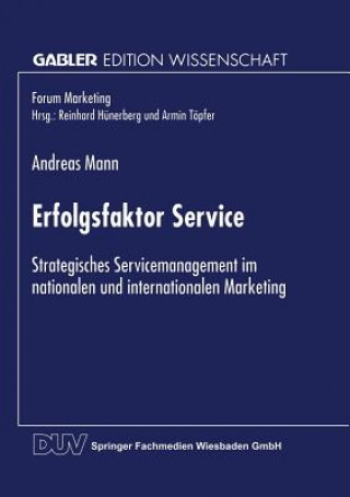 Knjiga Erfolgsfaktor Service Andreas Mann