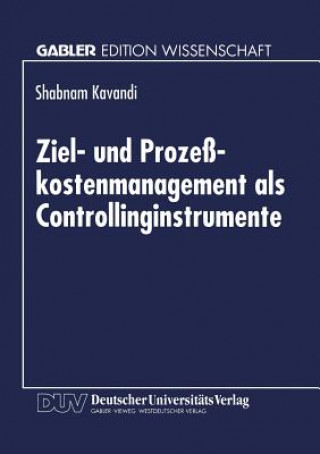 Könyv Ziel- Und Prozesskostenmanagement ALS Controllinginstrumente Shabnam Kavandi