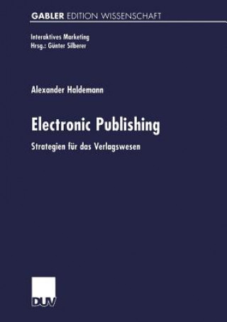 Buch Electronic Publishing Alexander Haldemann
