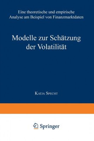 Könyv Modelle Zur Schatzung Der Volatilitat Katja Specht