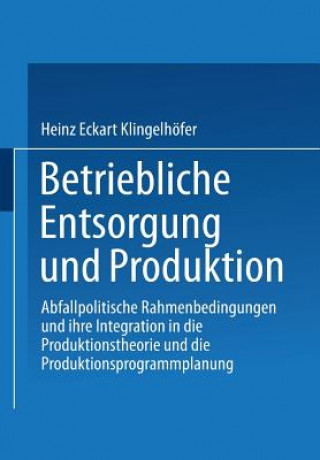 Carte Betriebliche Entsorgung Und Produktion Heinz Eckart Klingelhöfer