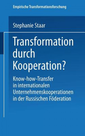 Carte Transformation Durch Kooperation? Stephanie Staar
