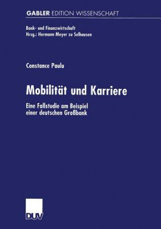 Book Mobilitat und Karriere Constance Paulu