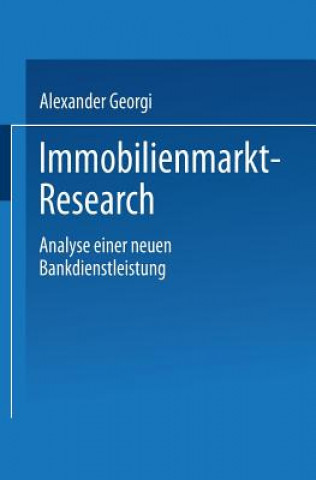 Könyv Immobilienmarkt-Research Alexander Georgi