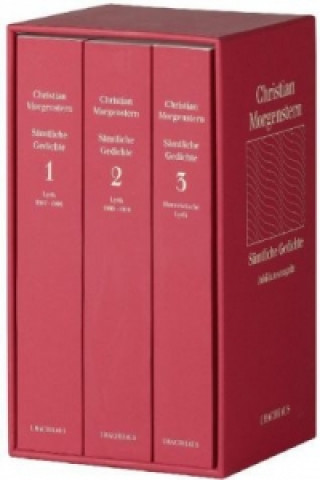 Carte Sämtliche Gedichte, 3 Bände Christian Morgenstern