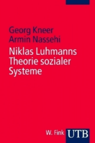 Książka Niklas Luhmanns Theorie sozialer Systeme Georg Kneer