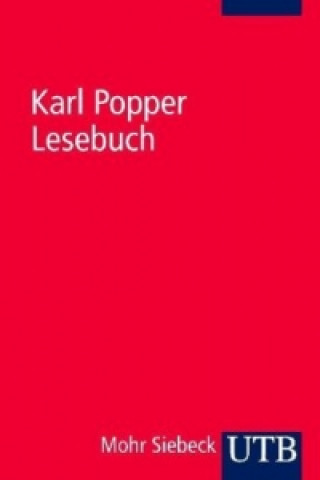 Kniha Karl Popper Lesebuch Karl R. Popper