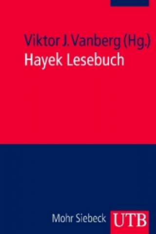 Kniha Hayek Lesebuch Viktor J. Vanberg