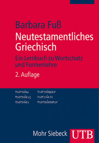 Knjiga Neutestamentliches Griechisch Barbara Fuß