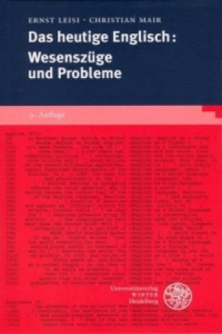 Buch Das heutige Englisch Ernst Leisi