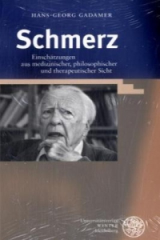 Kniha Schmerz Hans-Georg Gadamer