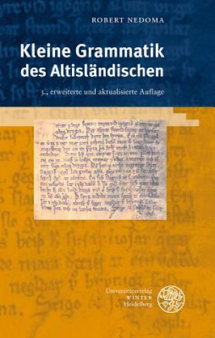 Book Kleine Grammatik des Altisländischen Robert Nedoma