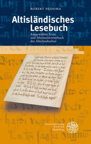 Kniha Altisländisches Lesebuch Robert Nedoma