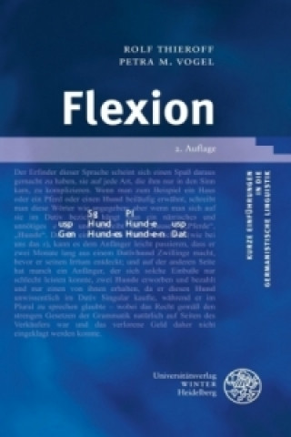 Könyv Flexion Rolf Thieroff