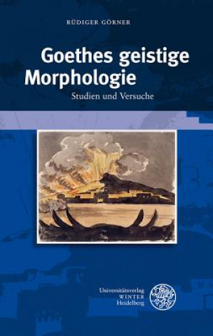 Libro Goethes geistige Morphologie Rüdiger Görner