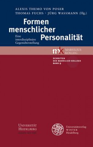 Könyv Formen menschlicher Personalität Alexis T. von Poser