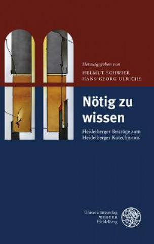 Kniha Nötig zu wissen Helmut Schwier