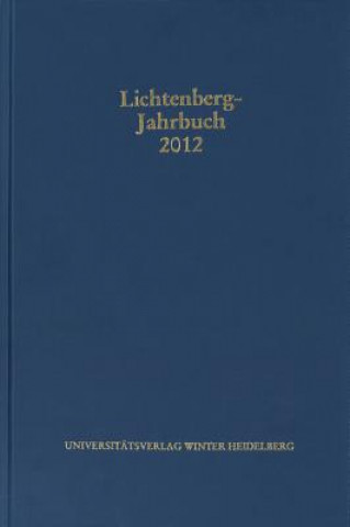 Carte Lichtenberg-Jahrbuch 2012 Ulrich Joost