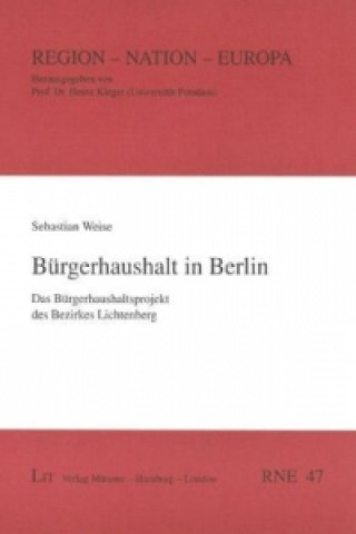 Könyv Bürgerhaushalt in Berlin Sebastian Weise